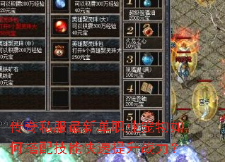 传奇私服最新单职业宠物如何搭配技能快速提升战力? 传奇私服最新单职业宠物如何搭配技能快速提升战力?