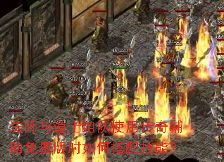 法师与道士组队使用传奇辅助免费版时如何搭配技能? 法师与道士组队使用传奇辅助免费版时如何搭配技能?