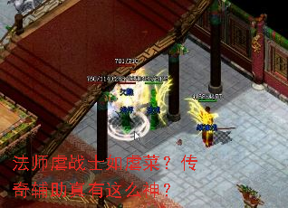 法师虐战士如虐菜?传奇辅助真有这么神? 法师虐战士如虐菜?传奇辅助真有这么神?