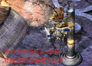 ����������Ϸgee΢�˵�½���޷�ͨ����ô�죿