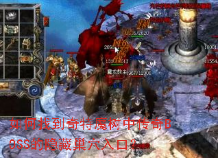 ����ҵ�����ħ���д���BOSS�����س�Ѩ��ڣ�