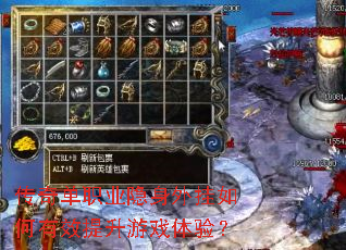 ���浥ְҵ������������Ч������Ϸ���飿