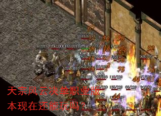 天宗风云决单职业版本现在还能玩吗? 天宗风云决单职业版本现在还能玩吗?
