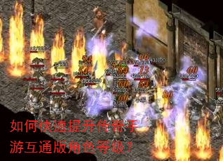如何快速提升传奇手游互通版角色等级? 如何快速提升传奇手游互通版角色等级?
