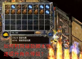 如何利用辅助脚本快速提升角色等级? 如何利用辅助脚本快速提升角色等级?