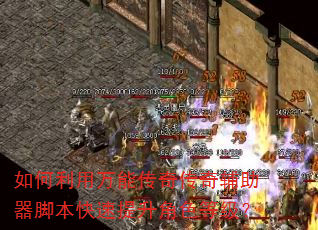 如何利用万能传奇传奇辅助器脚本快速提升角色等级? 如何利用万能传奇传奇辅助器脚本快速提升角色等级?