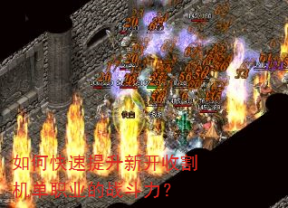如何快速提升新开收割机单职业的战斗力? 如何快速提升新开收割机单职业的战斗力?