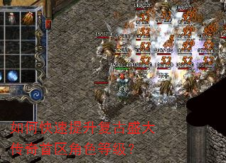 如何快速提升复古盛大传奇首区角色等级? 如何快速提升复古盛大传奇首区角色等级?