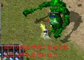 如何快速提升新开单职业超变态传奇私服角色战力? 如何快速提升新开单职业超变态传奇私服角色战力?
