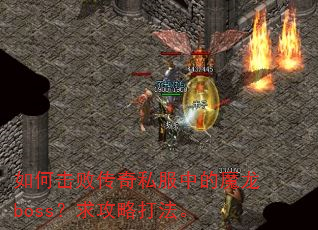 如何击败传奇私服中的魔龙boss?求攻略打法。 如何击败传奇私服中的魔龙boss?求攻略打法。