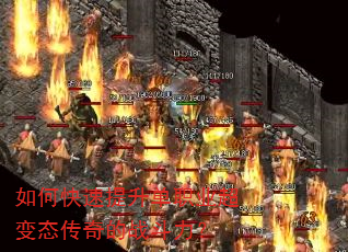 如何快速提升单职业超变态传奇的战斗力? 如何快速提升单职业超变态传奇的战斗力?