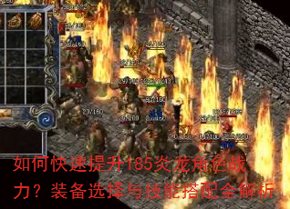 如何快速提升185炎龙角色战力?装备选择与技能搭配全解析 如何快速提升185炎龙角色战力?装备选择与技能搭配全解析