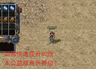 如何快速提升60版本公益服角色等级? 如何快速提升60版本公益服角色等级?