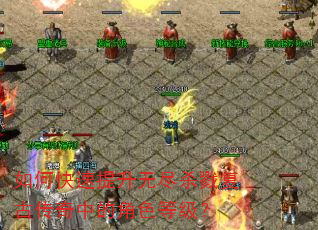 如何快速提升无尽杀戮复古传奇中的角色等级? 如何快速提升无尽杀戮复古传奇中的角色等级?
