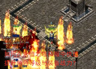 如何在永恒之塔私服中快速提升角色等级与装备战力? 如何在永恒之塔私服中快速提升角色等级与装备战力?