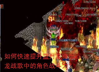 如何快速提升蓝月至尊版巨龙战歌中的角色战斗力? 如何快速提升蓝月至尊版巨龙战歌中的角色战斗力?