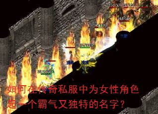如何在传奇私服中为女性角色起一个霸气又独特的名字? 如何在传奇私服中为女性角色起一个霸气又独特的名字?